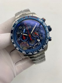 Tag Heuer Senna Blue Dial on SS Strap Replica