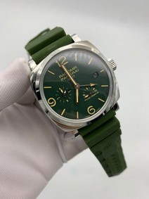 Panerai Radiomir GMT Green Dial on Green Strap Replica
