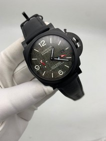 Panerai Luminor Luna Rossa on Black Rubber Strap Replica