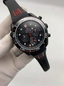 Omega Seamaster Chrono Black Red 2 Replica
