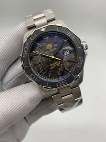 Tag Heuer Black Dial on SS Strap Replica