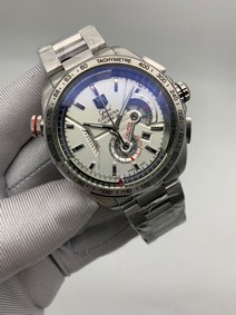 Tag Heuer White Dial on SS Strap Replica