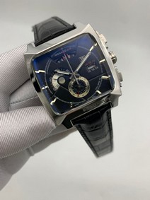 Tag Heuer Monaco Chrono Black Mirror Replica