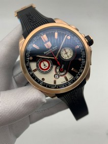 Tag Heuer Mersedes Benz Black Gold Mirror Replica