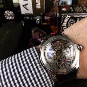 Coru Babble Mirakles Silver Case Black Replica