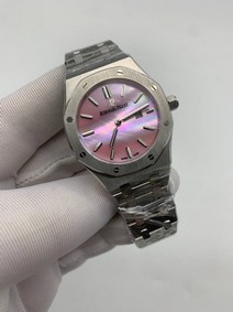 Audemars Piguet Royal Oak 33mm Rose Dial SS Replica