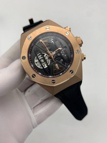 Audemars Piguet Gold Dial High Version Rubber Strap Replica