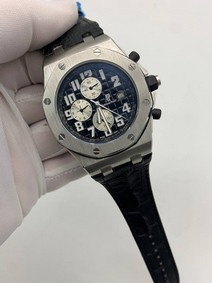 Audemars Piguet Black Dial High Version Rubber Strap Replica