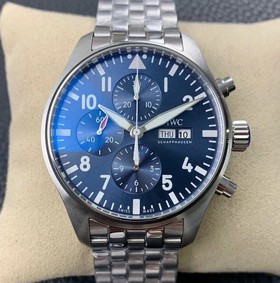 Pilot Chrono IW377717 "Le Petit Prince" 2016 ZF 1:1 Best Edition on New SS Bracelet Replica