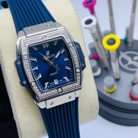 Hublot Spirit Blue High Version Diamond Replica