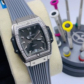 Hublot Spirit Grey High Version Diamond Replica Watch