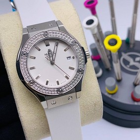 Hublot Big Bang White High Version Diamond Replica
