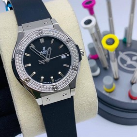 Hublot Big Bang Black High Version Diamond Replica