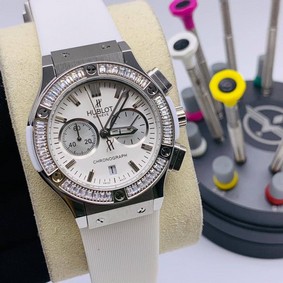 Hublot Big Bang White High Version Diamond Replica