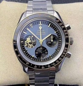 Speedmaster 50th Anniversary of The Moon Landing 1:1 Best Edition on SS Bracelet Manual Winding Chrono Movement Replica