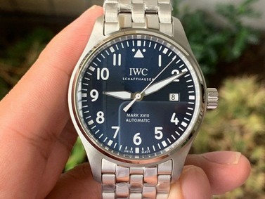 Mark XVIII V7F 1:1 Best Edition Blue Dial on SS Bracelet Swiss ETA2892 Replica