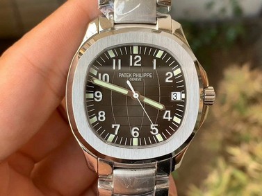 Aquanaut 5167 SS 3KF 1:1 Best Edition Gray Dial on SS Bracelet V2 Replica