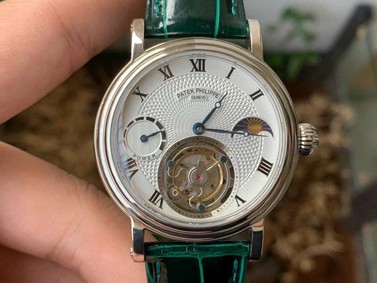 MoonPhase Day/Ngt PR SS/LE White HW Tourbillon 1:1 Best Edition Version Replica