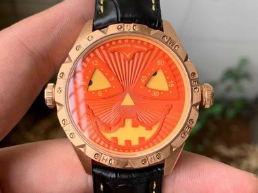 Konstantin Chaykin Joker Grey Dial 24collector leather strap Replica