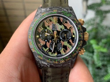 Rolex Daytona DIW Carbon FC/NY Camuflage 1:1 Best Edition Version Replica