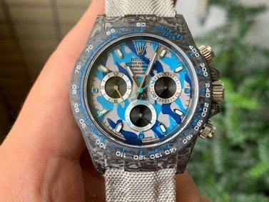 Rolex Daytona DIW Carbon Blue FC/NY Blue Grey 1:1 Best Edition Version Replica