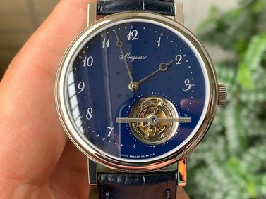 Breguet Classique Tourbillon 5367 SS/LE Blue/Num R8F Tourb 1:1 Best Edition Version Replica