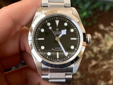 Black Bay 41 1:1 Best Edition Black Dial on SS Bracelet A2824 Replica