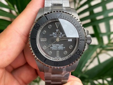 DeepSea Dweller 116660 DLC/DLC Titan Black VRF Replica
