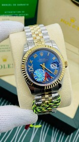 Rolex DayDate SG/SG Blue Dial High Version Replica