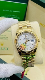 Rolex DayDate SS/SS White Dial High Version Mirror Replica