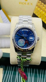 Rolex DayDate YG/YG Diamond Dial High Version Replica