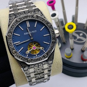 Audemars Piguet Blue Dial High Version Engraving Replica