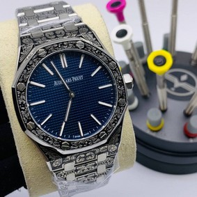 Audemars Piguet Blue Dial High Version Engraving Replica