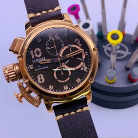 U-Boat Classico Tungsten Brown Dial High Version Replica