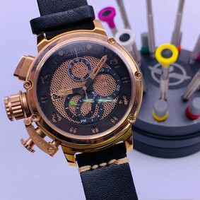 U-Boat Classico Tungsten Brown Gold Dial High Version Replica