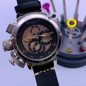 U-Boat Classico Tungsten Brown Gold Dial High Version Replica