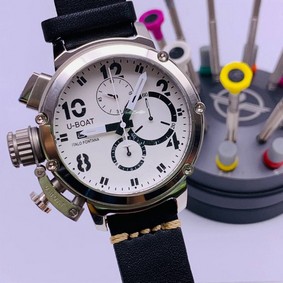 U-Boat Classico Tungsten White Dial High Version Replica