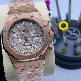 Audemars Piguet Bronz Dial Chrono High Version Gold Replica