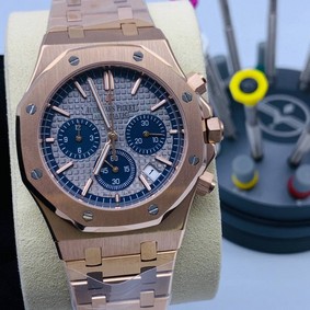 Audemars Piguet Royal Oak Chrono Gold Blue High Version Replica