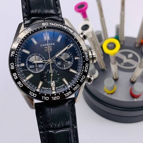 Tag Heuer Carrera Black Chrono High Version Replica Watch