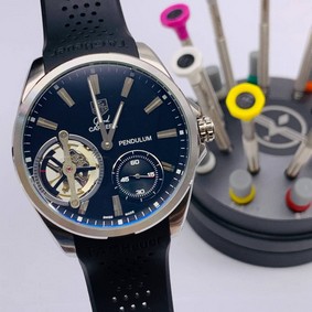 Tag Heuer Carrera Pendulum Black Chrono High Version Mirror Replica