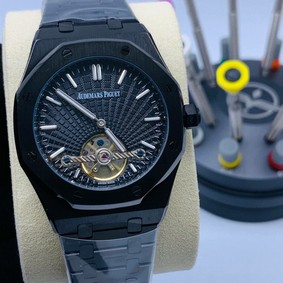 Audemars Piguet Black Dial Tourbillon High Version Replica