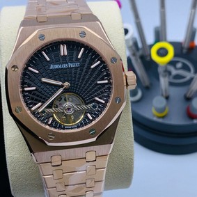 Audemars Piguet Black Dial Tourbillon High Version Replica