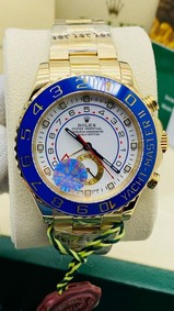 Rolex Yacht Master Gold White Dial High Version Replica