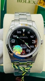 Rolers Air King Black Dial High Version Replica