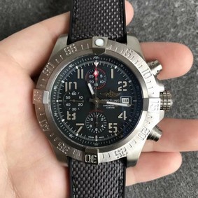 Avenger Bandit V9F 1:1 Best Edition Gray Dial on Gray Nylon Strap 45mm Replica