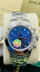 Rolex Daytona Blue Dial on SS Bracelet High Version Replica