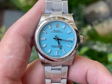 Rolex Oyster Pert. 31mm 277200 SS/SS Tiff Blue EWF Replica