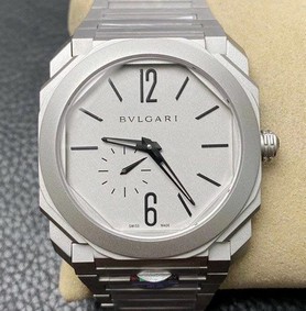 Octo Finissimo SS/SS Silver Grey BVF Replica